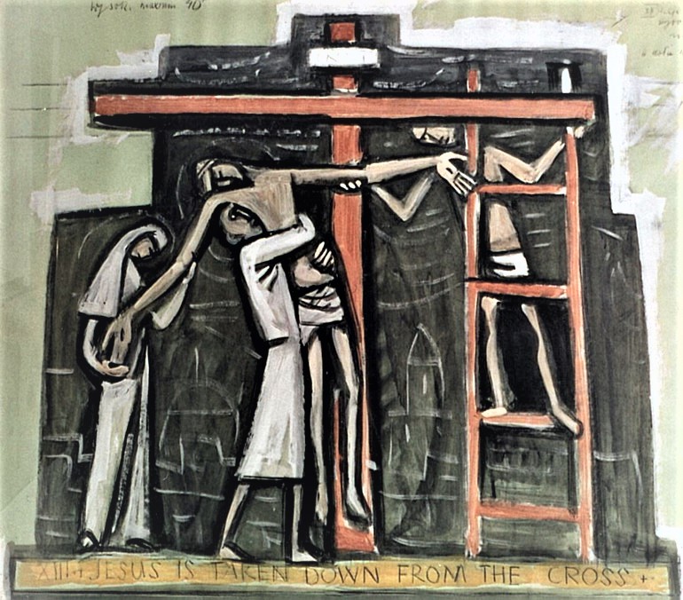 13th Station of the Cross by Adam Koosowski